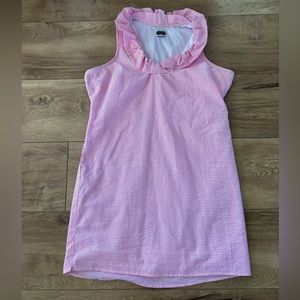 MUDPIE pink stripe dress